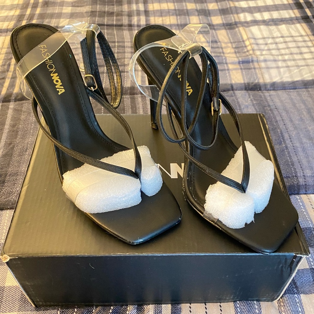 Fashion Nova Thong Heels